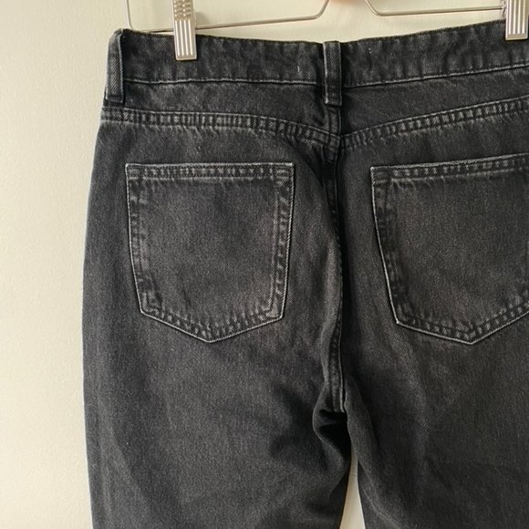 Zara Mid Rise Straight Leg Jewel Rhinestone Jeans - Picture 6 of 6